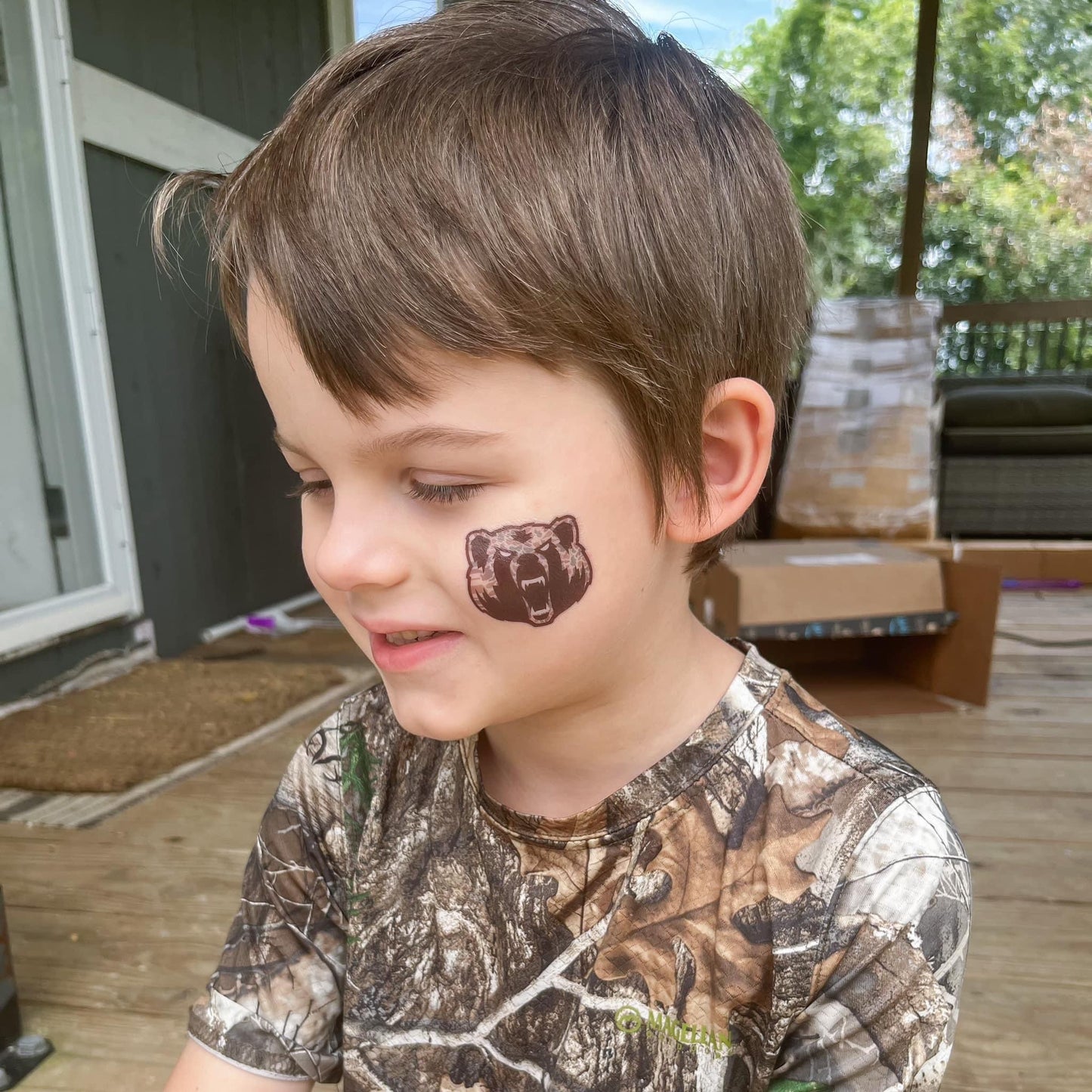Custom School Spirit Temporary Tattoos