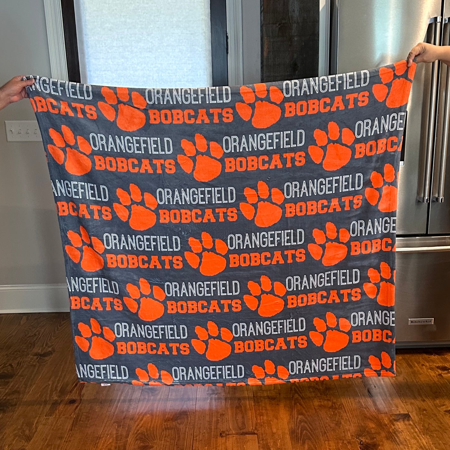 Custom School Spirit Blanket