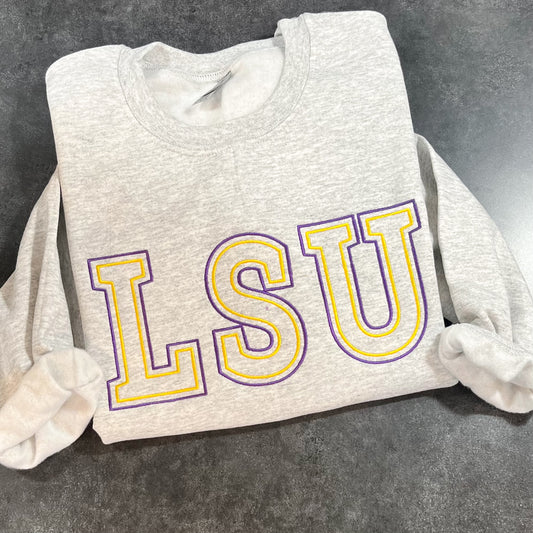 Custom Embroidered School Spirit Shirt | Personalized School Name Apparel