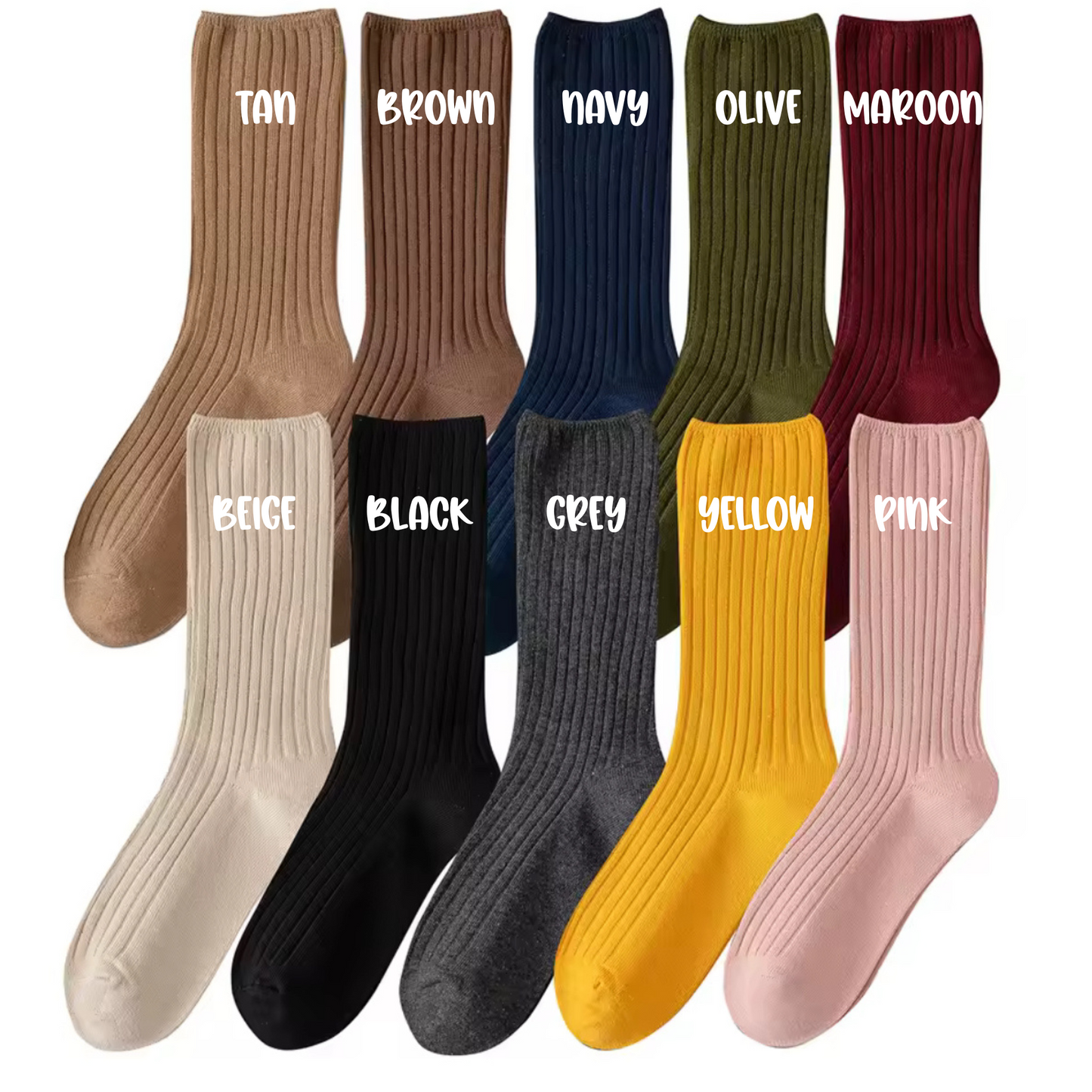 Embroidered Socks