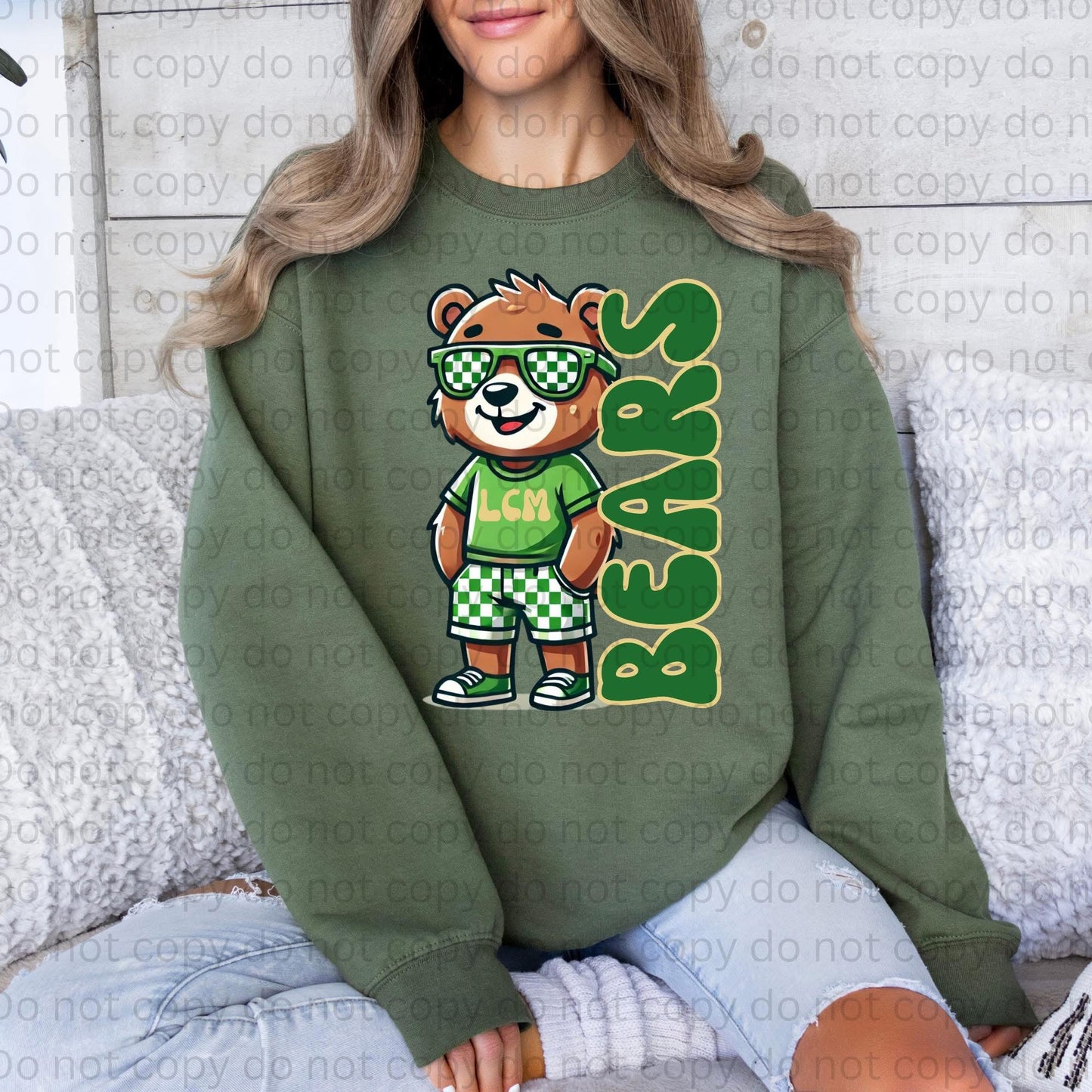 Personalized School Mascot Graphic Tee