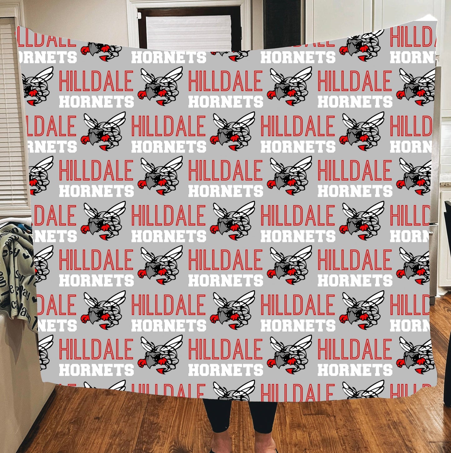 Custom School Spirit Blanket