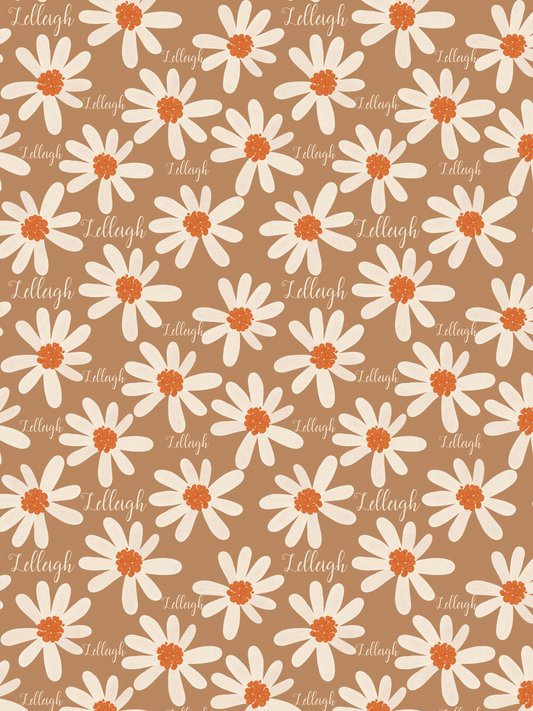 Neutral Daisy Blanket